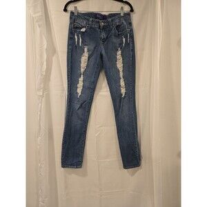 Miley Cyrus x Max Azria Distressed Skinny Jeans Size 11